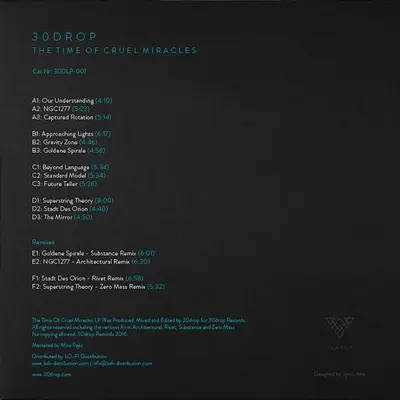 The Time Of Cruel Miracles Lp