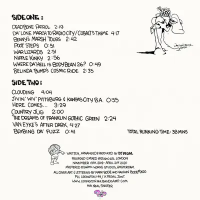 LEXGLP003-BACKCOVER Vaughn Bode'S Stripp'D Universe (Full Colour Gatefold)