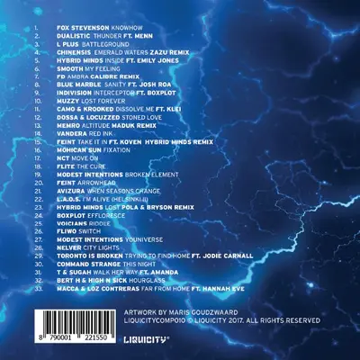 LIQUICITYCOMP010-BACKCOVER Liquicity Drum & Bass 2017
