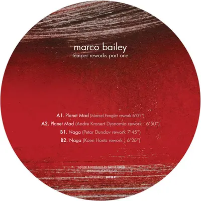 MATERIA009-FRONTCOVER Temper Reworks Ep