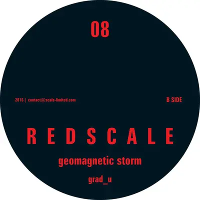 Redscale 08 - Red-Black Marbled Vinyl
