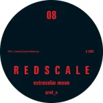 RDSCL08-FRONTCOVER Redscale 08 - Red-Black Marbled Vinyl