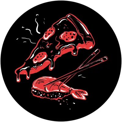Stop Light Series: Pizza & Sushi
