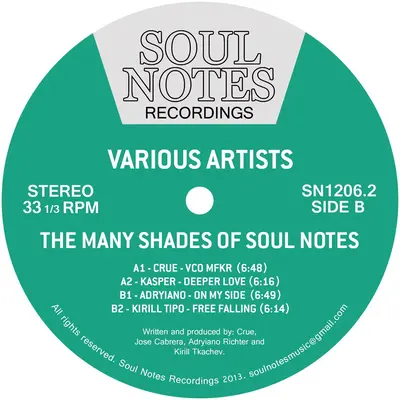 The Many Shades Of Soul Notes, Volume Two