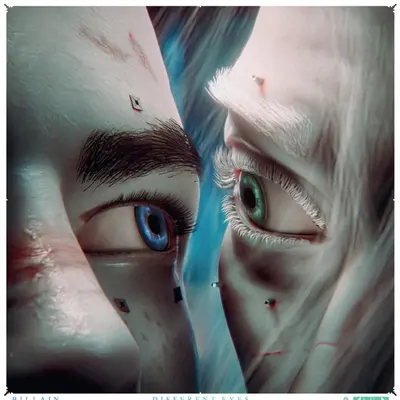 Different Eyes (Blue Marbled Disc + Green Marbled Disc /)