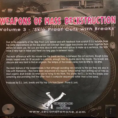 Weapons Of Mass Deckstruction Volume Three