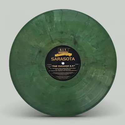 BIT30-5-FRONTCOVER The Paradox E.P. (Green Marbled Coloured)