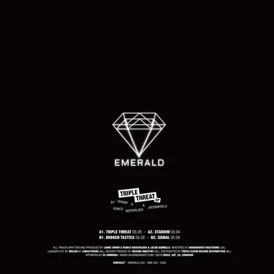 EMERALD034-BACKCOVER Triple Threat Ep