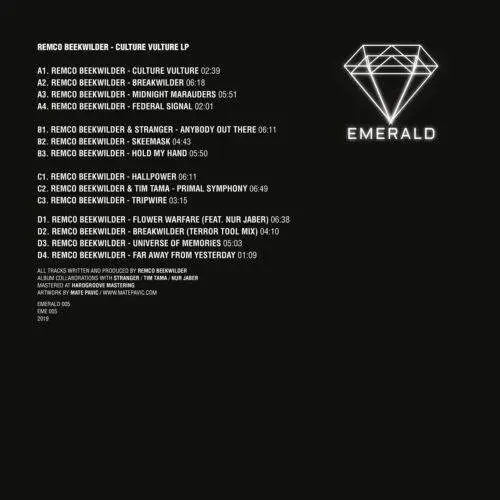 EMERALD005_back Culture Vulture LP