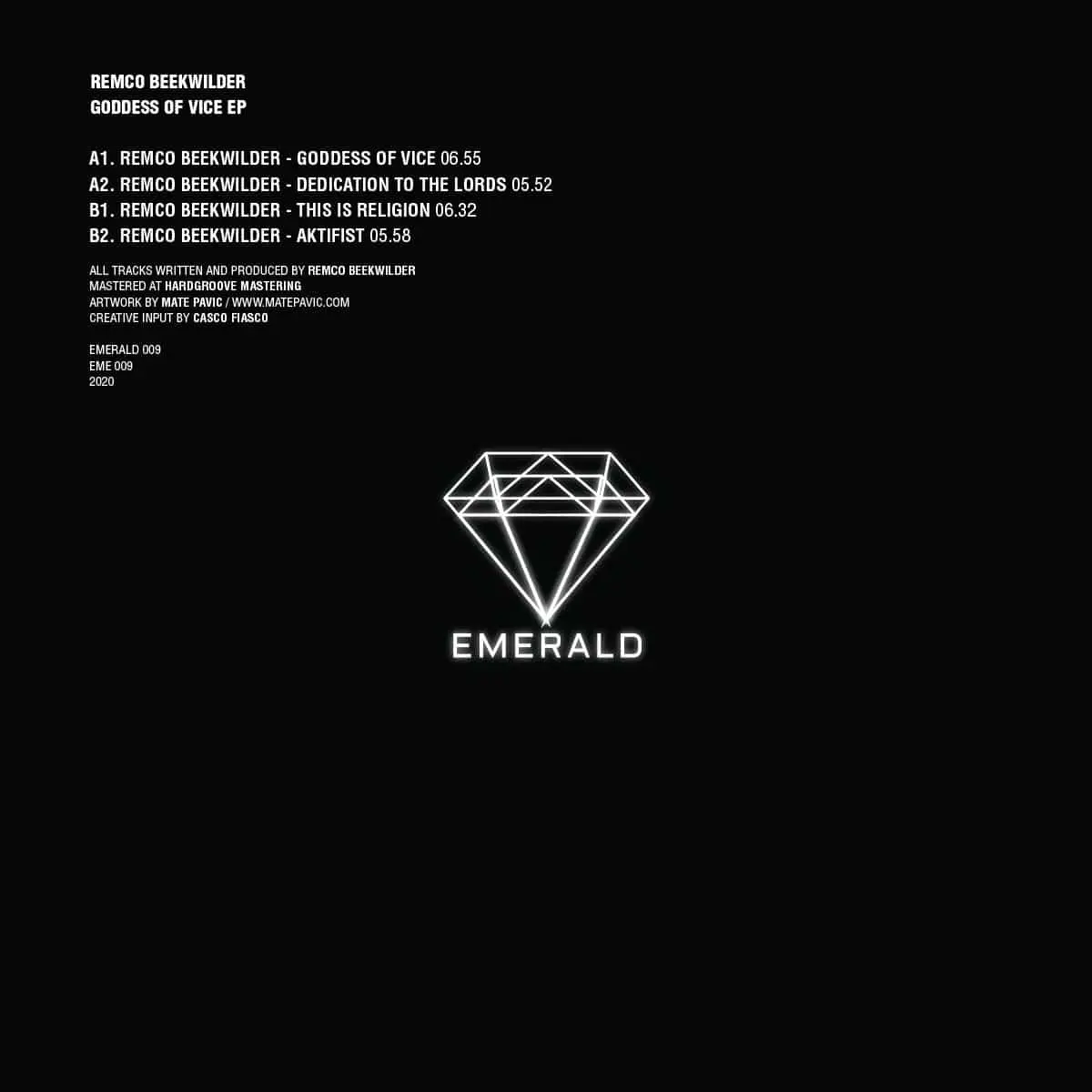 EMERALD009-back-cover Goddess Of Vice EP