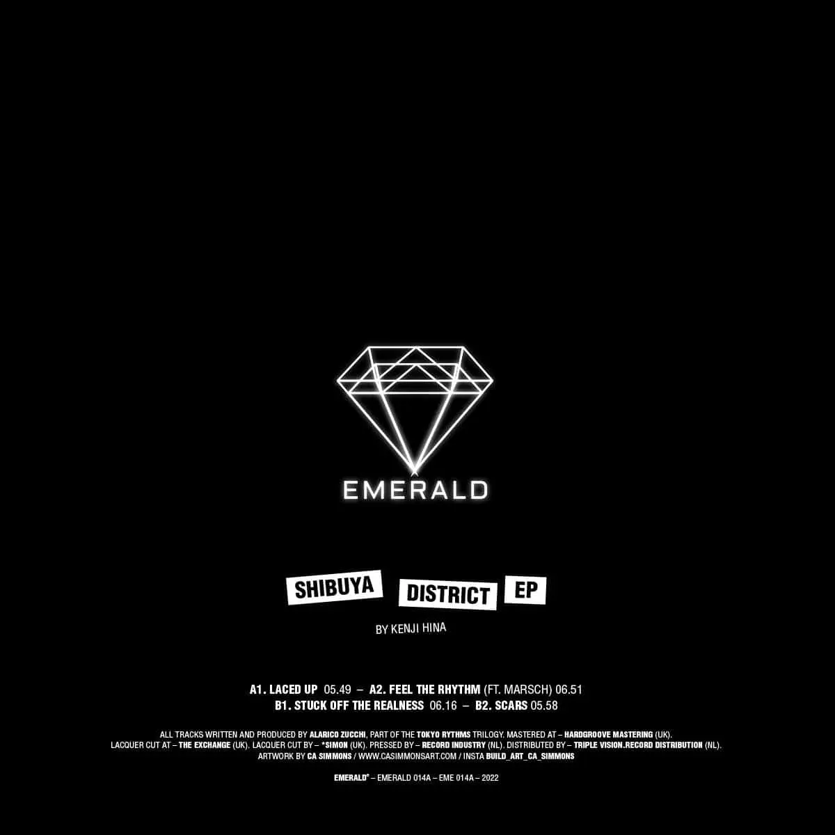 EMERALD014A-back-cover Shibuya District EP Rp