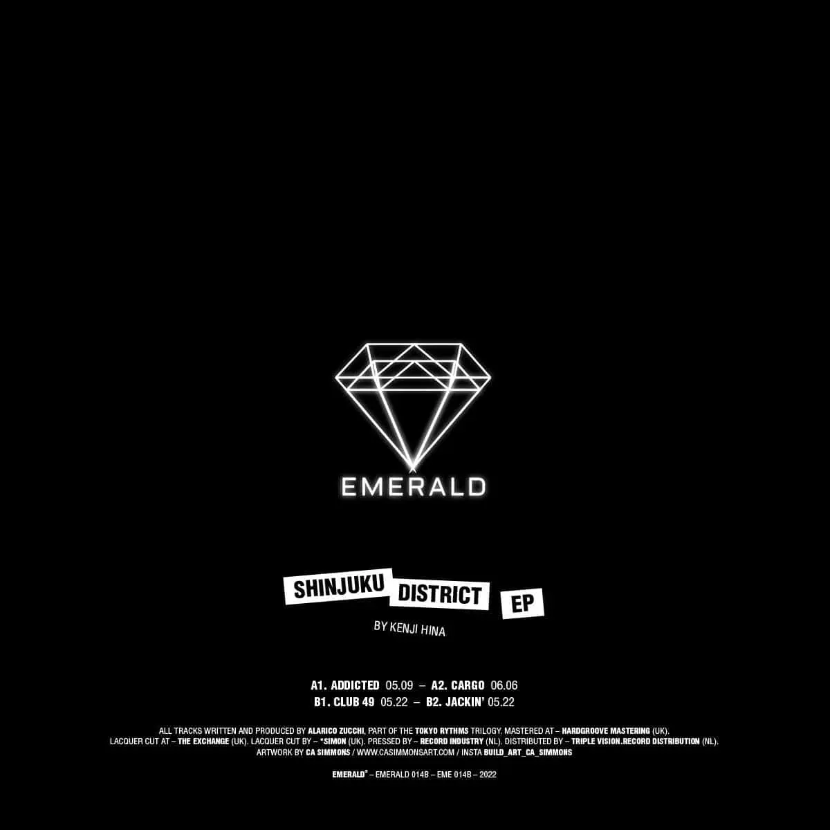 EMERALD014B-back-cover Shinjuku District EP