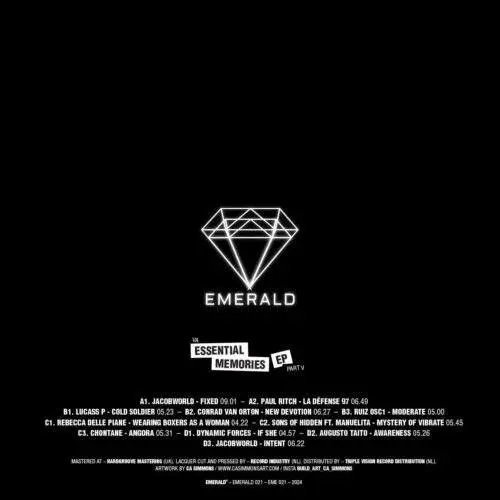 EMERALD021_back Essential Memories EP Part V