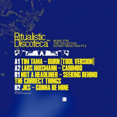 Ritualistic Discoteca Music For The Collective Extasy Induction Pt.3