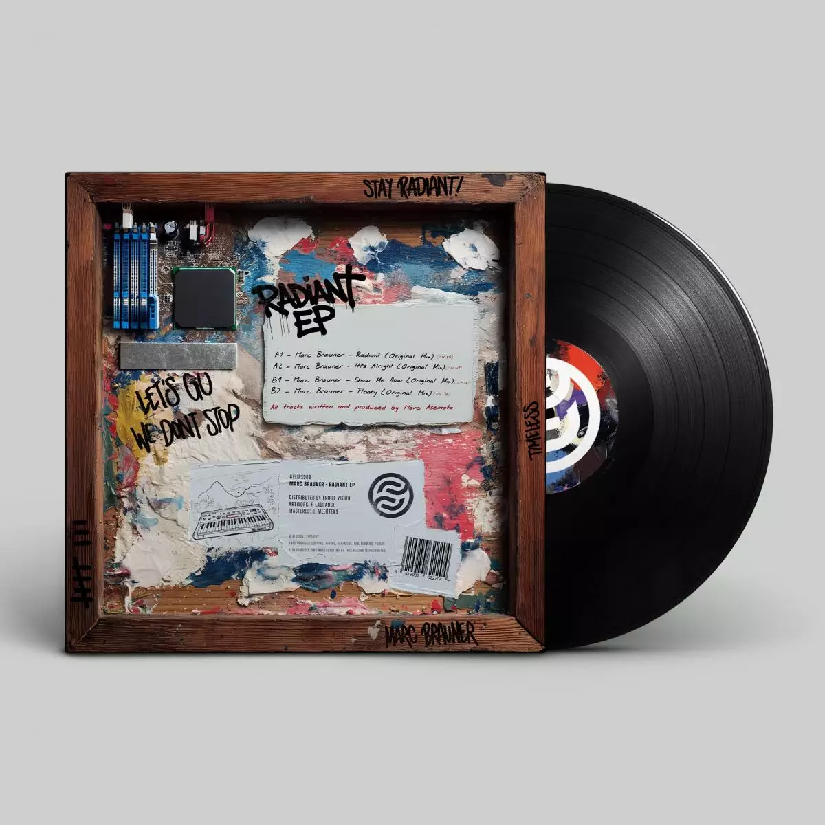 FLIPS008-FRONTCOVER Radiant Ep