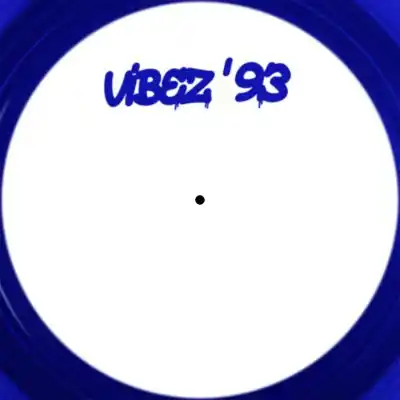 VIBEZ93002-FRONTCOVER The Dance Ep (Hand-Stamped White Label / Transparent Blue Vinyl)