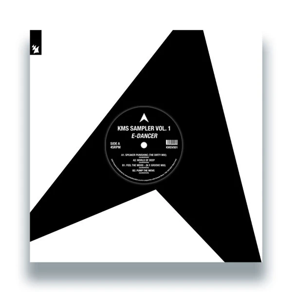 E-Dancer – Kms Sampler Vol.1 vinyl cover
