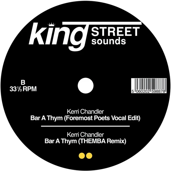 Kerri Chandler – Bar A Thym vinyl cover