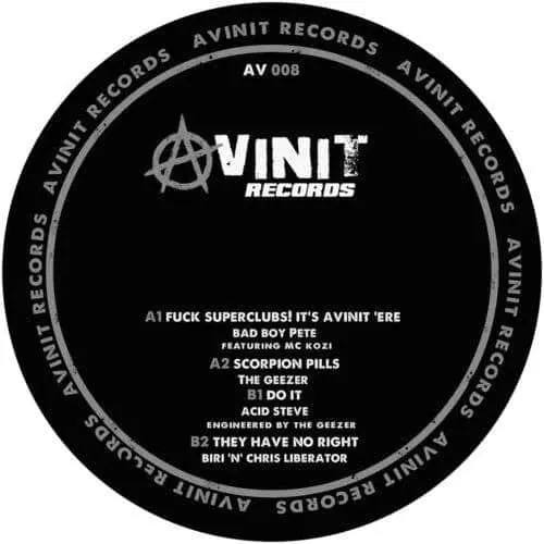 AV008_back Fuck The Superclubs E.P.