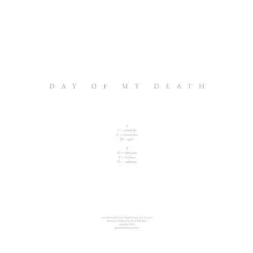 BTX2016_back Day Of My Death