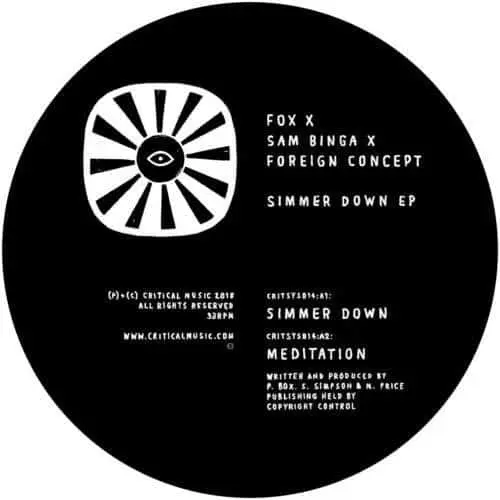 Critical Presents: Systems 014 – Simmer Down EP