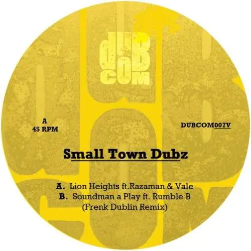 DUBCOM007V_back Lion Heights / Soundman a Play Remix