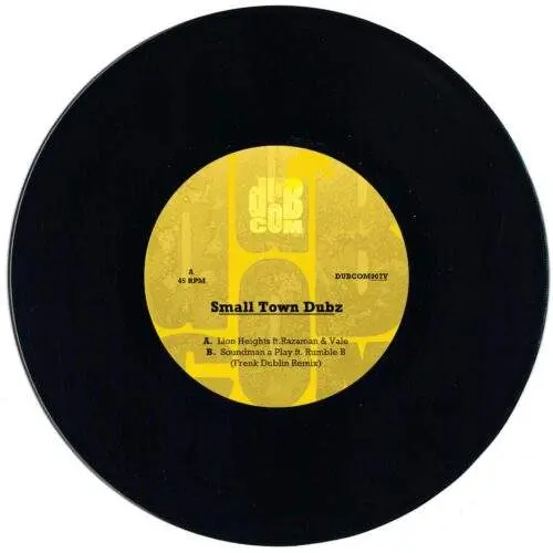 DUBCOM007V_front Lion Heights / Soundman a Play Remix