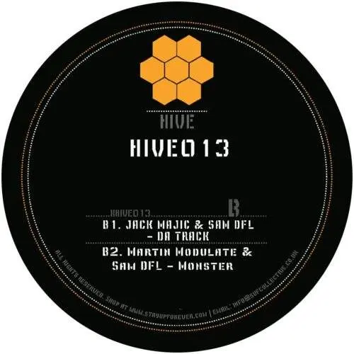 XHIVE013_back No Clue E.P