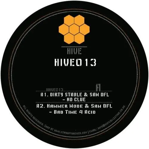 XHIVE013_front No Clue E.P