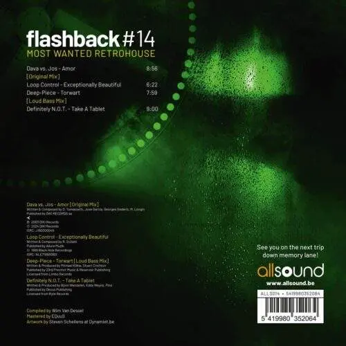 ALLS014_back Memoriez Flashback #14 - Most Wanted Retrohouse