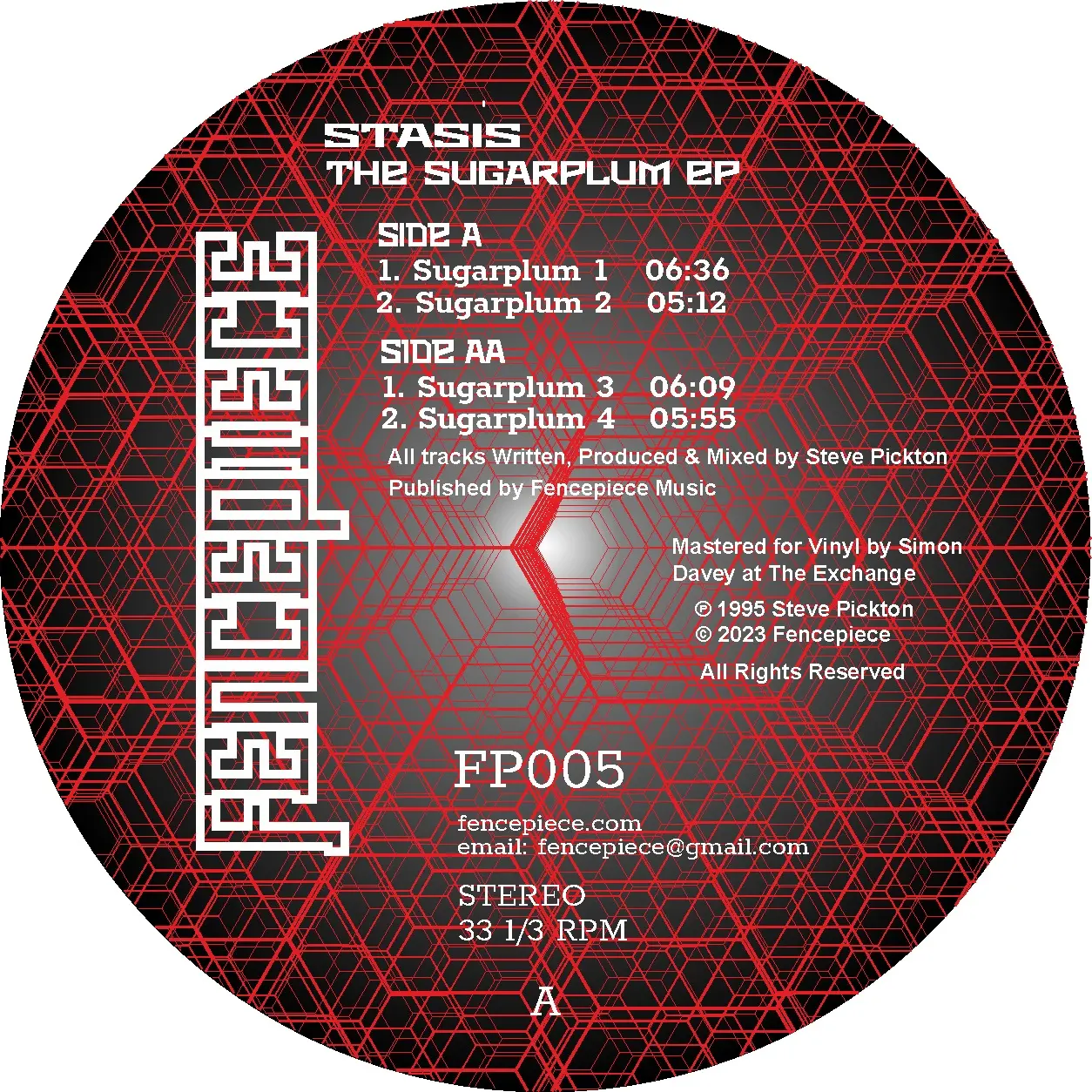 FP005-COVER The Sugarplum Ep