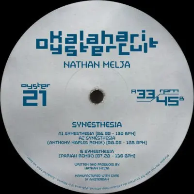OYSTER21-COVER Synesthesia