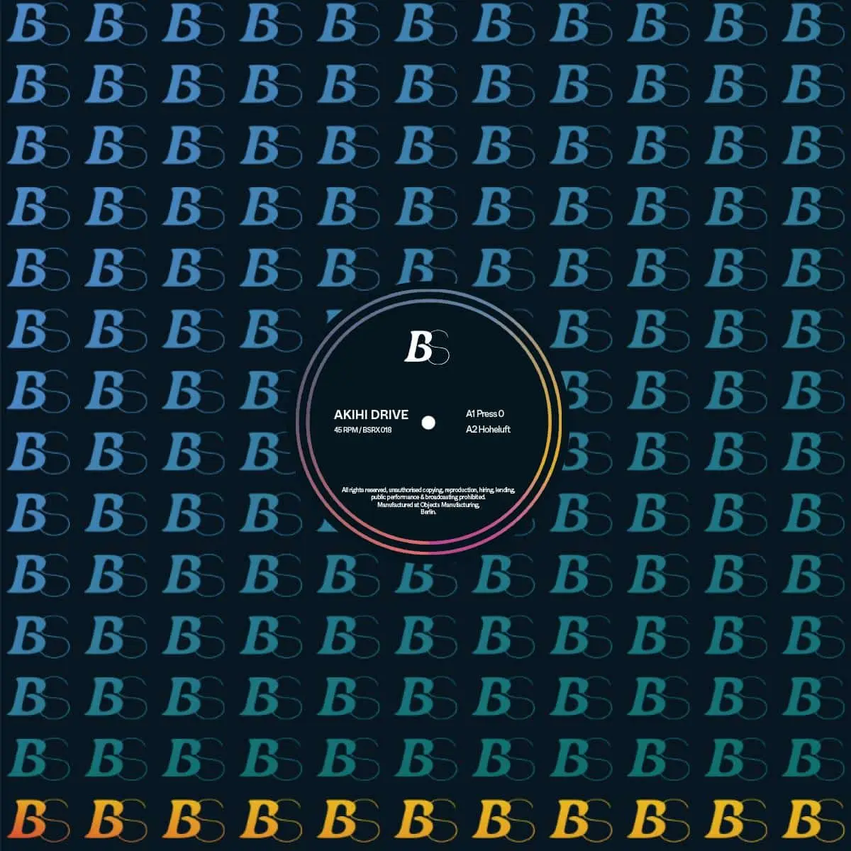 BSRX018 Press 0 EP