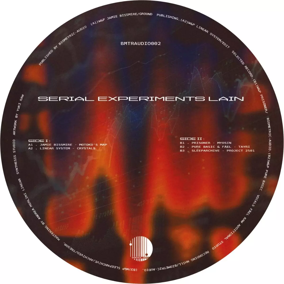 BMRTAUDIO002-FRONTCOVER Serial Experiments Lain