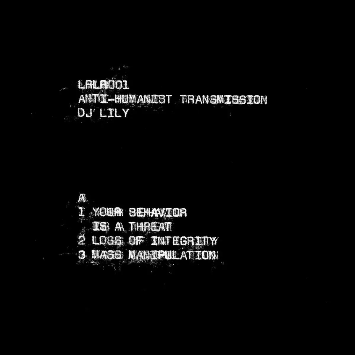 Anti-Humanist Transmission