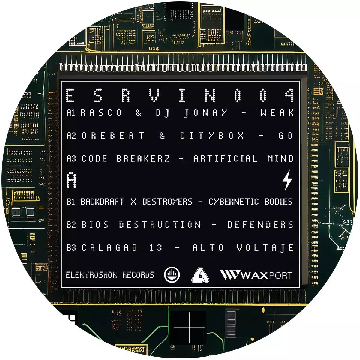 ESRVIN004-FRONTCOVER Elektroshok Sampler Vol.2