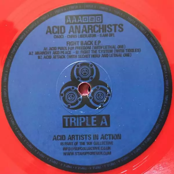 AAA020-FRONTCOVER Fight Back E.P.