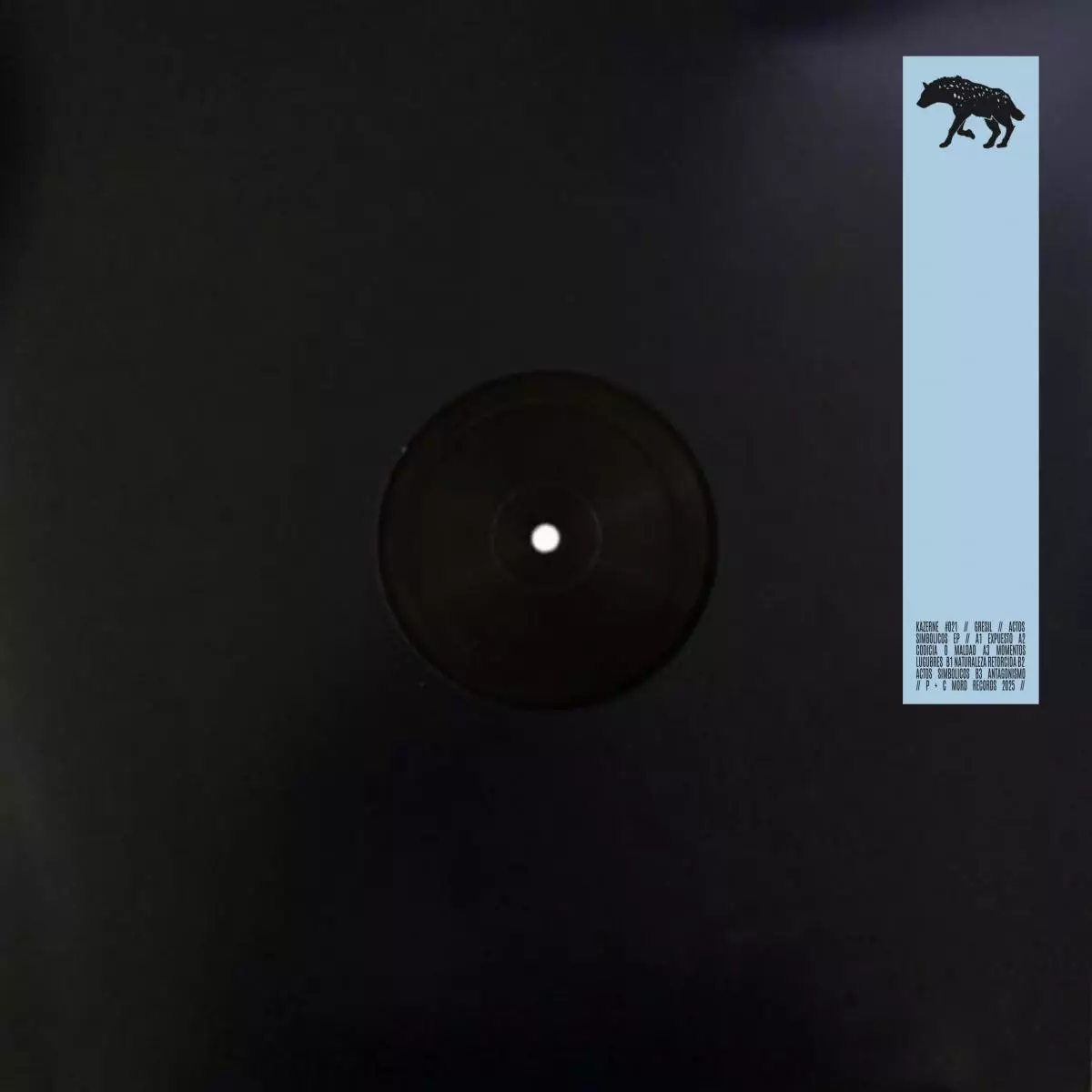 KAZERNE021-FRONTCOVER Actos Simbolicos Ep