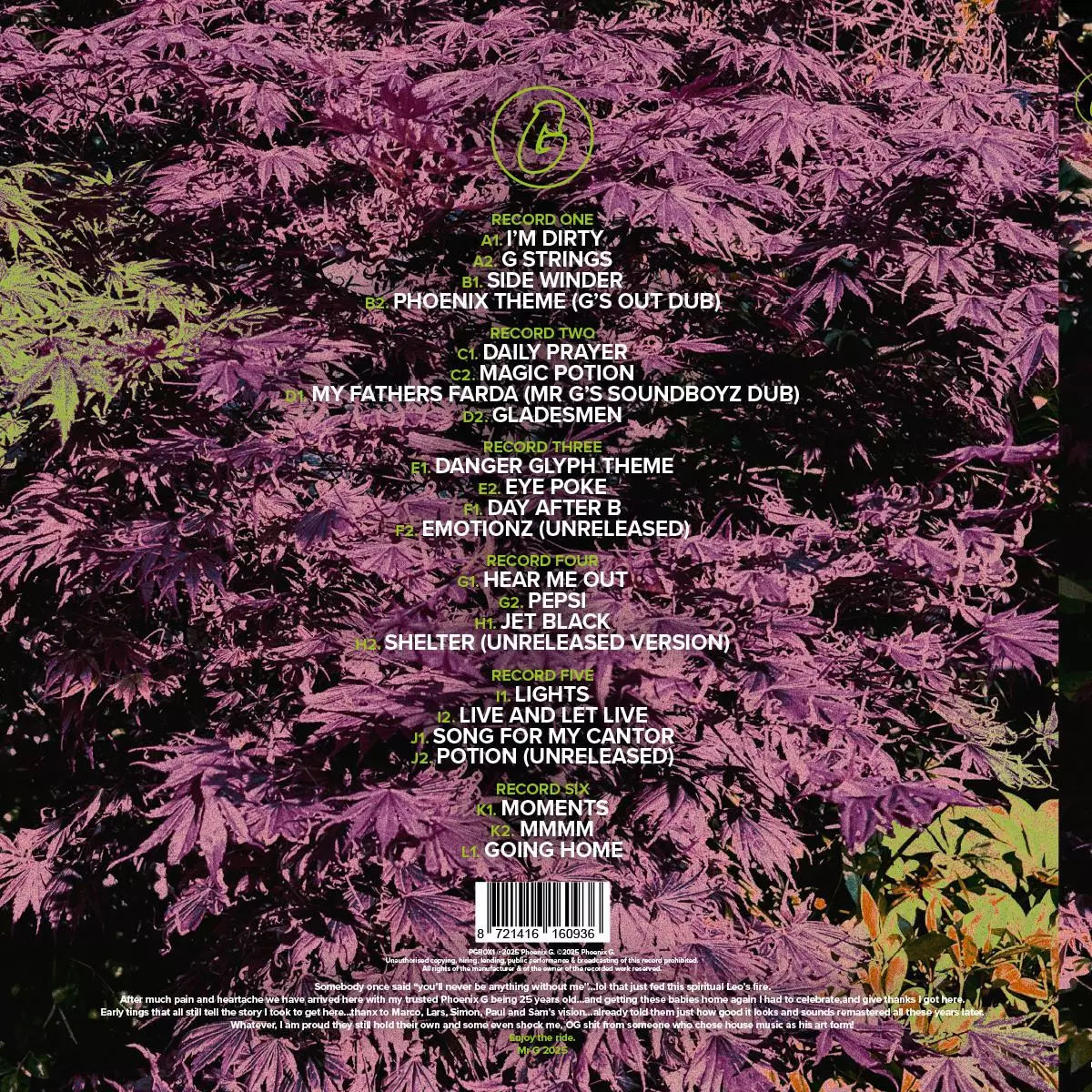 Og Retrospective (Box Lp)