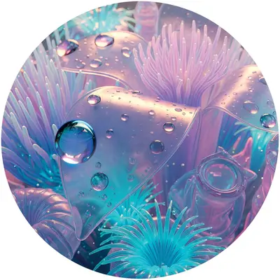1002B (Crystal Clear & Solid Purple Vinyl)