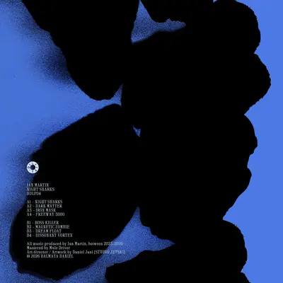 Ian Martin – Night Sharks vinyl cover